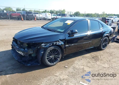 2021 Toyota Camry Se Nightshade Edition Awd из США, поврежденный, VIN 4T1T11BK7MU040147